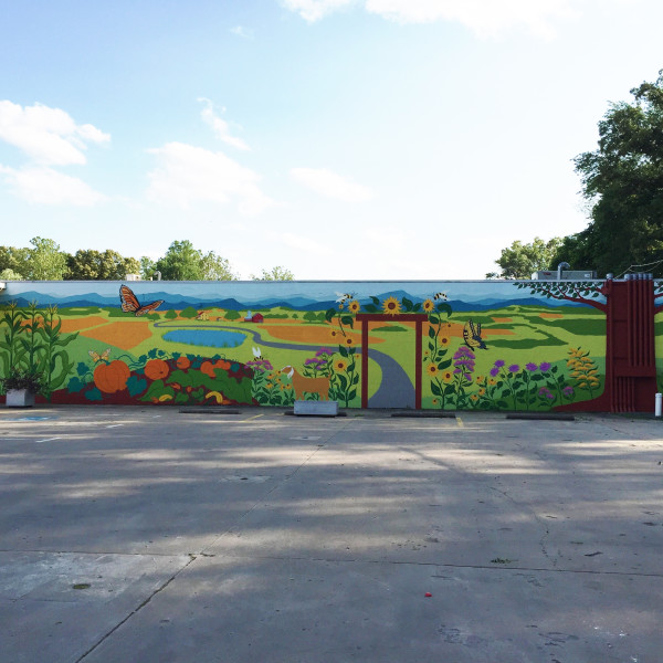 IX Art Park Mural, Charlottesville VA