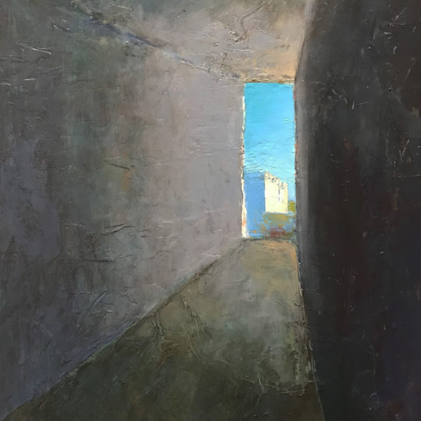 Portal II, oil on panel, 16 x 12 inches, 2018-006, NFS