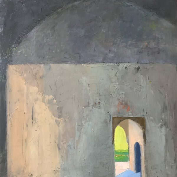 Portal I, oil on panel, 12 x 12 inches, 2018-006, NFS
