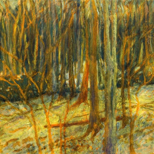 Weeping Landscape II, oil on panel, 12 x 12 inches, 2008-008