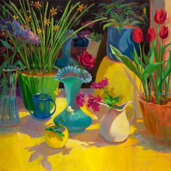 Generations, oil on panel, 24 x 24, 2025-007